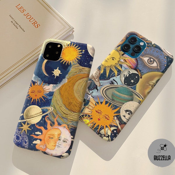 Planet moon sun case Sony Xperia Pro-i Xperia 5 II 1 iv Xperia 10 III Lite gift Xperia xr XZ 3 xa2 ultra Xperia 10 Plus Xperia L4 L3 bz183