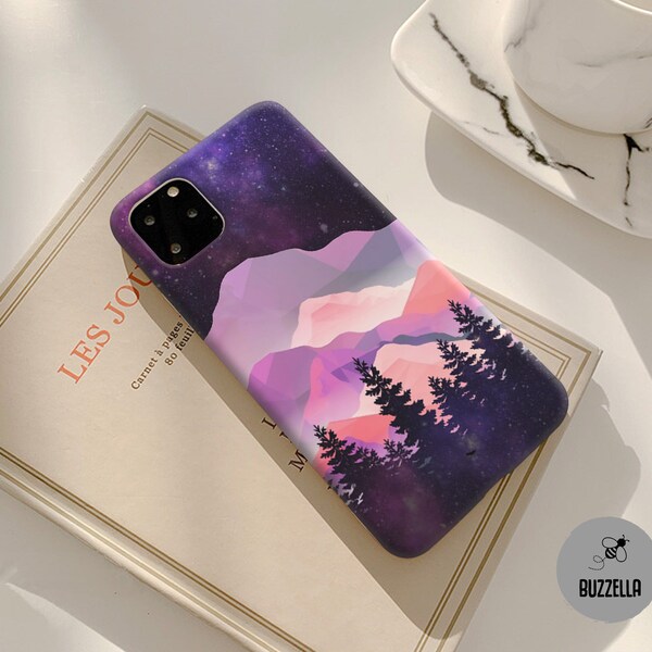 Mountain  case for Samsung S24 plus S23 FE 5g S22 Ultra S21 S20 S20 S10 S9 S8 Galaxy A54 A14 A51 5g A23 A53 A90 A04 A15 Note 20 10 bz325