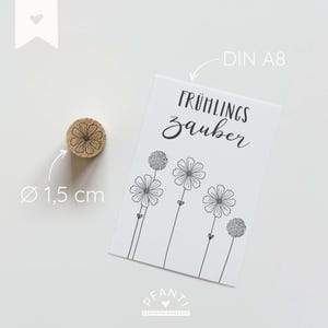 Stempel Blüte | Stempel Blume | mehrere Varianten - perfekt für DIY Karten zu vielen Anlässen