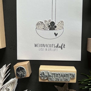 Stempel Weihnachtsduft liegt in der Luft