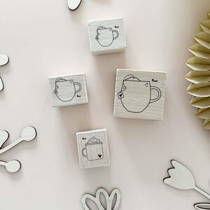 Stempel Teetasse S, M und L | Kaffeetasse | Kaffeebecher | Becher | Tasse
