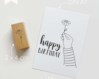 Stamp flower | several variants