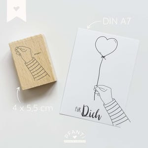 Stempel Arm 2 | Handstempel | Stempel Hand | perfekt für alle Anlässe | zwei Varianten