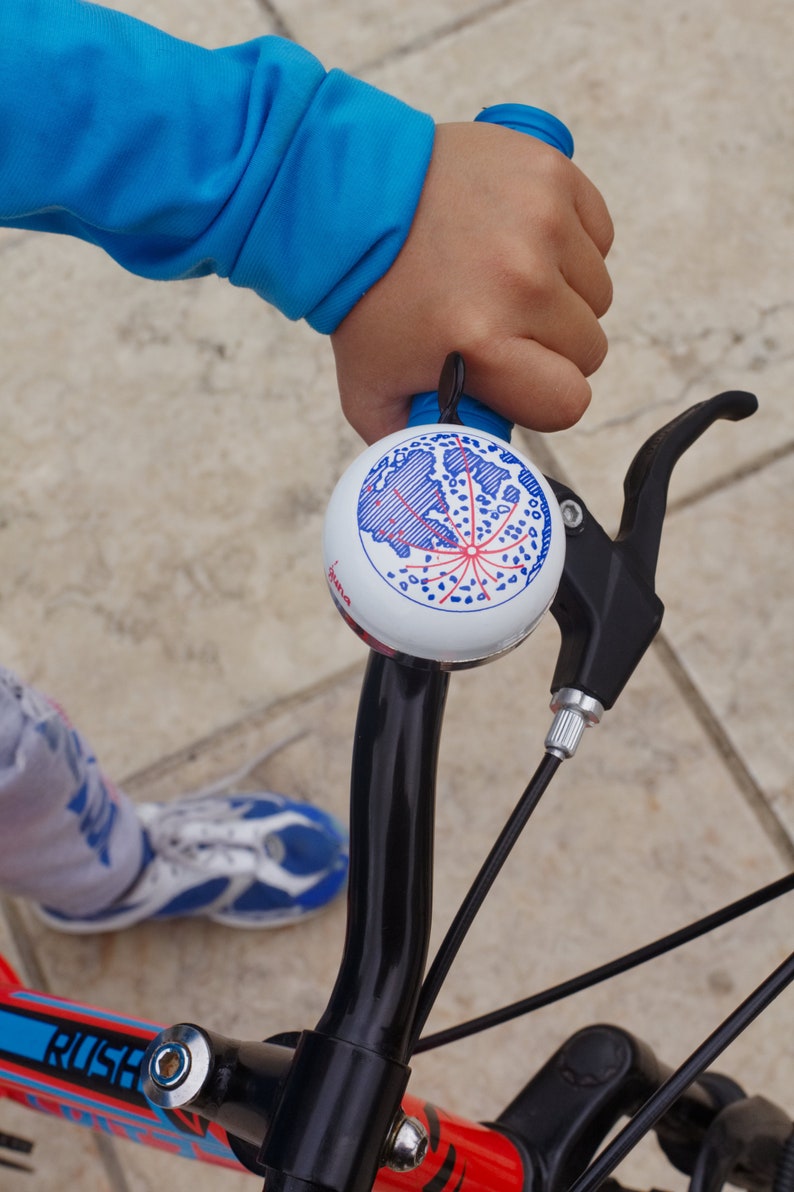 Moon Bike Bell Ding Dong Bicycle Accessory Etsy