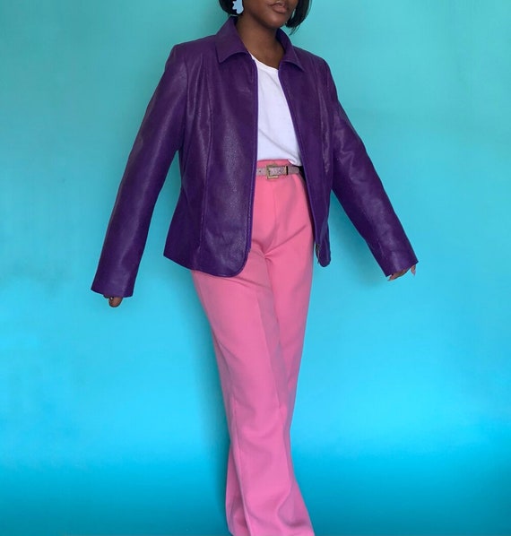Women's Vintage Snakeskin Kim Rogers Jacket Size: