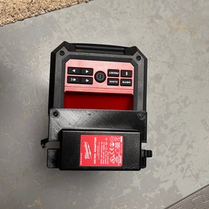 Milwaukee M12 Radio power supply holder