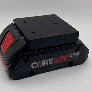 Bosch 18 Volt Battery Holders - 18V Core Mount