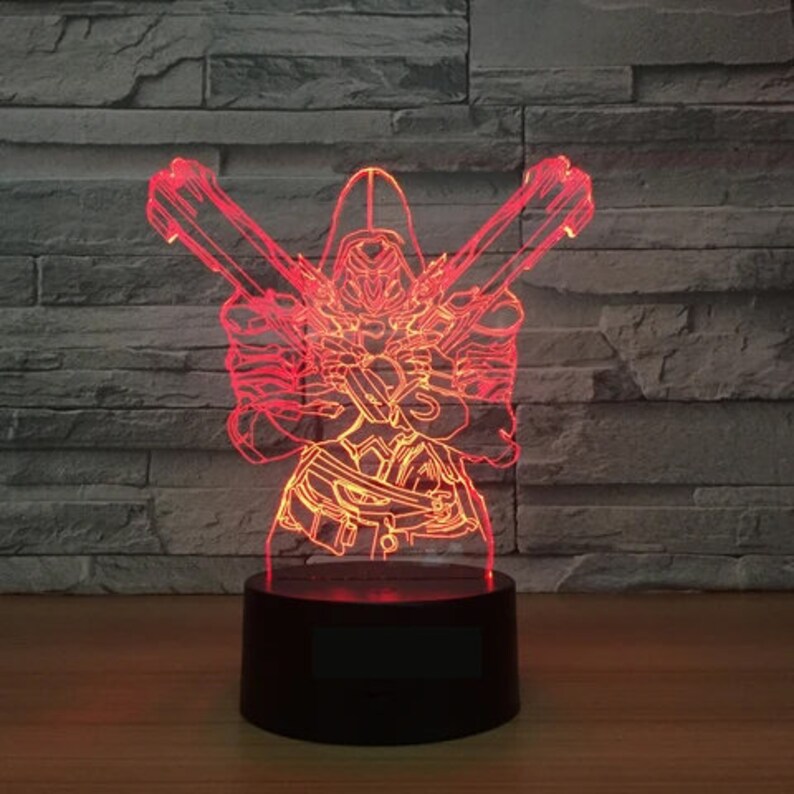 Download Overwatch Reaper 3D Illusion acrylic led lamp. This cnc ...