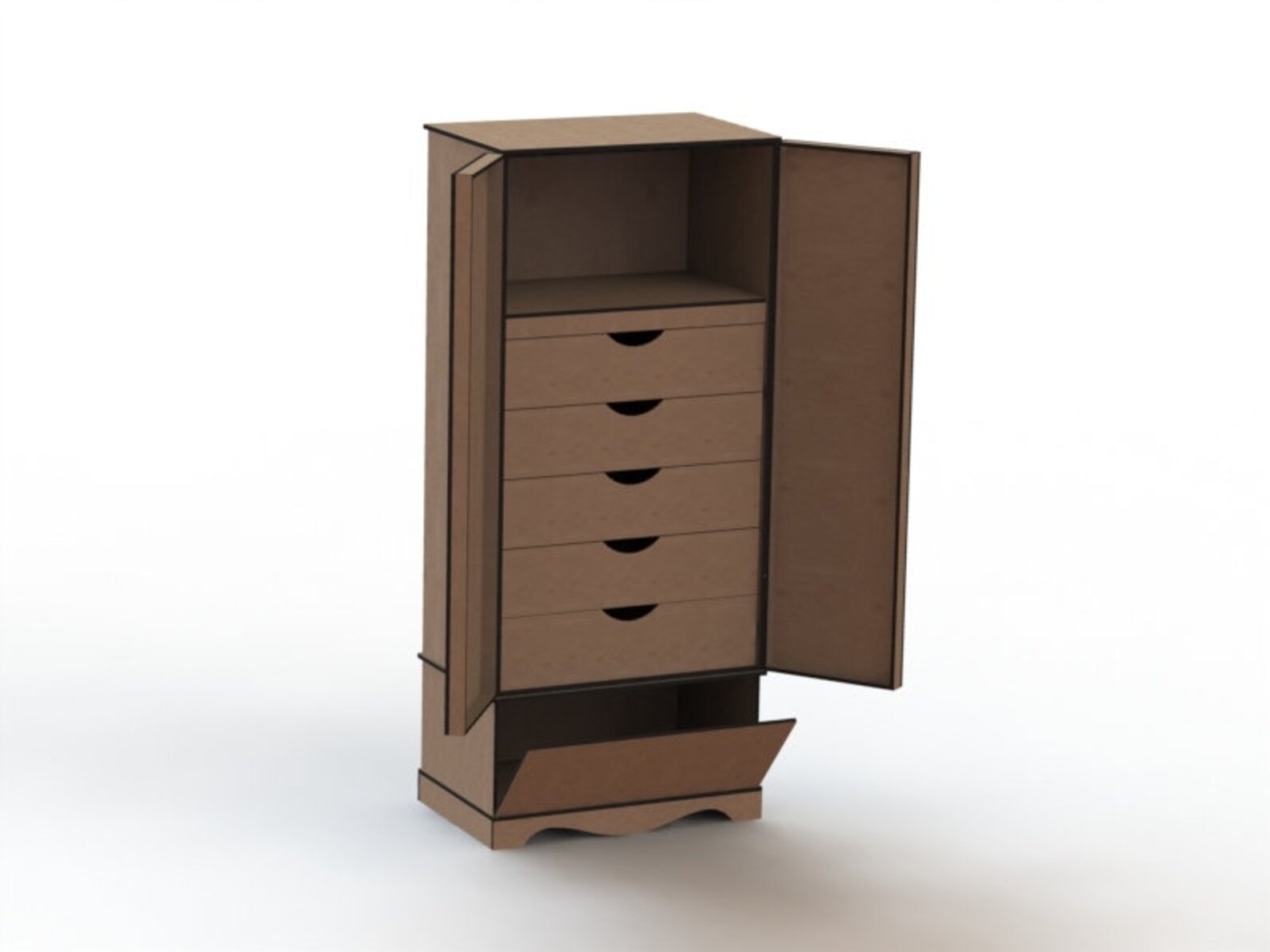 Desktop organizer in the form of a This cnc files Etsy
