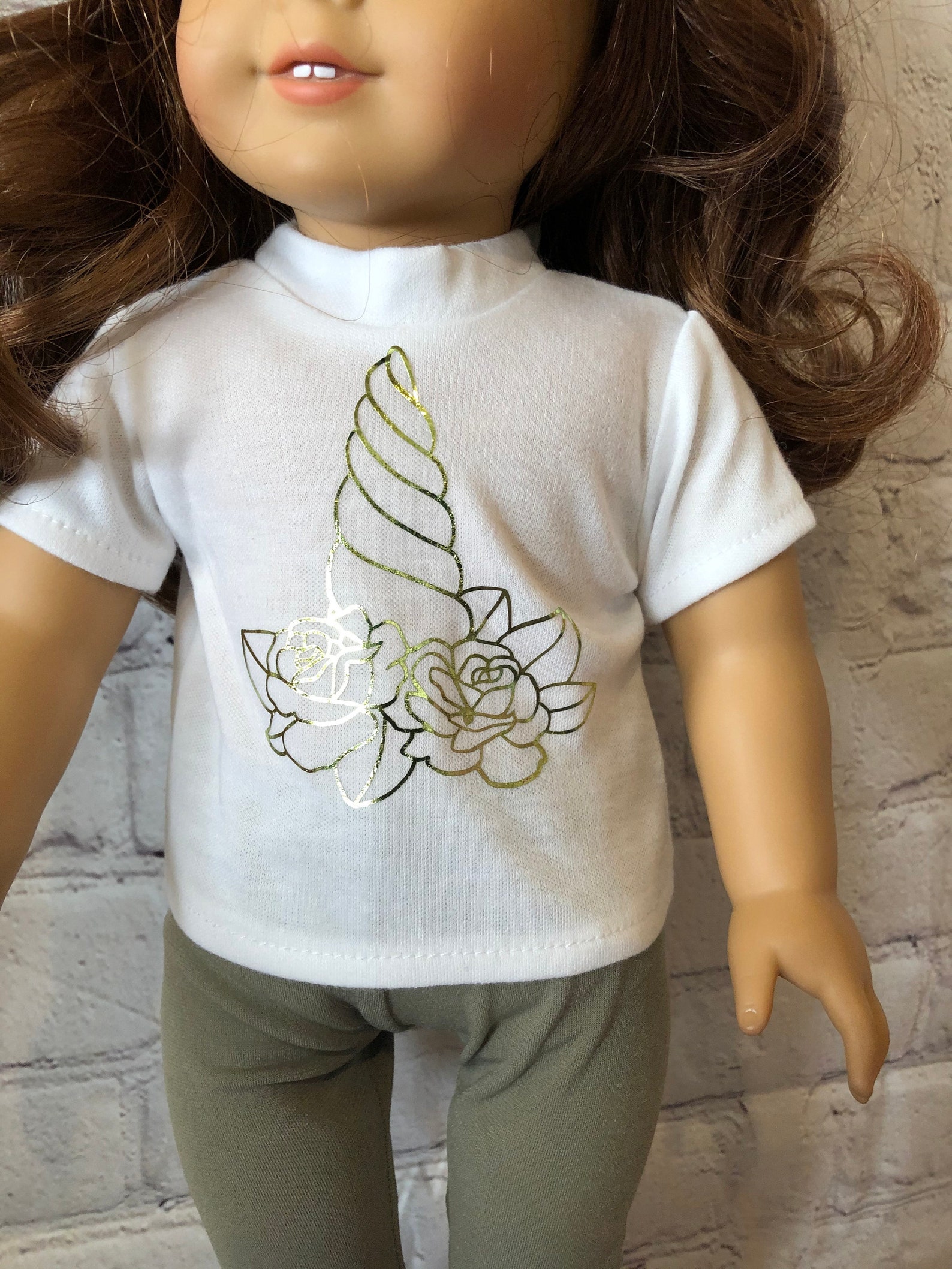American Girl Doll Graphic Tshirt Etsy