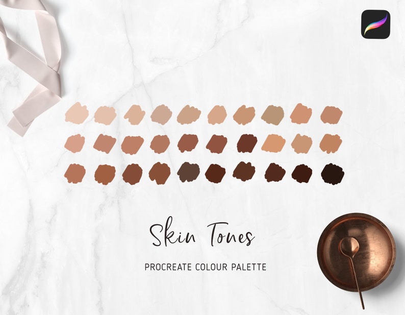 skin tone palette procreate skin tone palette procreate