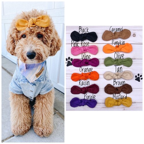 dog hair bows