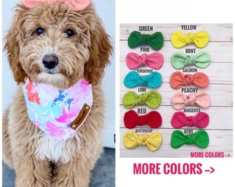 Dog bows for large cheap dogs