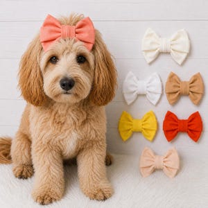 Dog Hair Bow, Dog Bows, Hair Clip for Dogs, Hair Bow for Dogs, Dog Hair Bows, Puppy Bows, Large Dog Bows, Medium Dog Bows, Dog Ear Bows