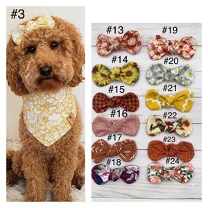 Dog Hair Bow for Dogs, Dog Hair Clip, Fall Hair Dog Bows, Hair Clip for Dogs, Hair Bow for Dogs, Clip Bows, Puppy Bows, Dog Ear Bows