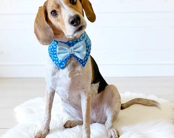 Dog Bow Tie Collar, Dog Tuxedo Collar for boys, Dog Formal Collar, Dog Ring Bearer Bow Tie, Wedding Dog Clothes, Dog Mama Gift, Dog Bowtie