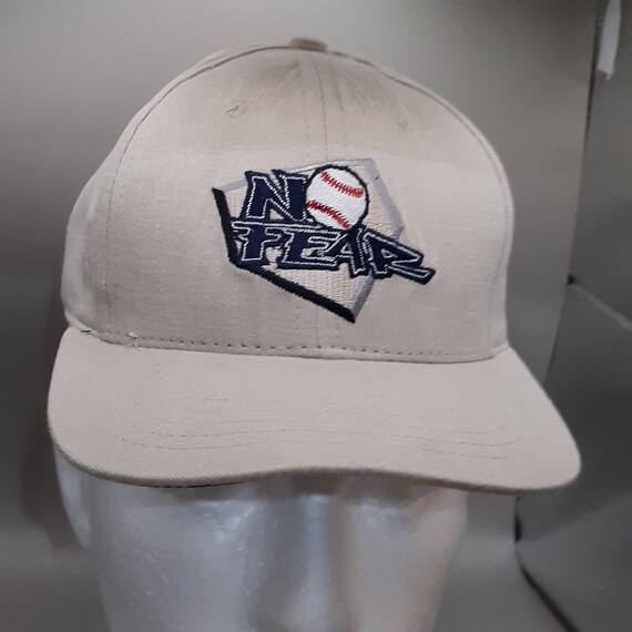 Vintage No Fear Baseball Hat Cap Snapback Faded T… - image 1