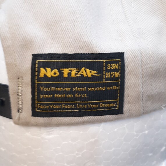 Vintage No Fear Baseball Hat Cap Snapback Faded T… - image 7