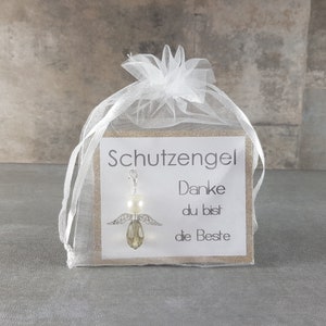 Schutzengel Schlüsselanhänger Geschenk für die beste Mama Glücksbringer Engel Glückwunschkarte Dankeskarte Geburtstagsgeschenk