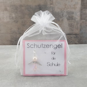 JYNVO Rosa Harke Kette 2025 - Schulanfang Geschenk Für Mädchen Mit Alphabet