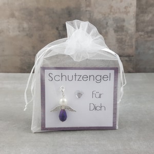 Schutzengel Schlüsselanhänger für Dich Geschenk Glücksbringer Glückwunschkarte Geburtstagsgeschenk beste Freundin, Schwester, Mutter, Tante