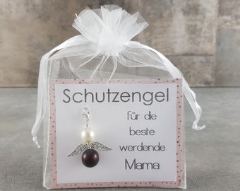Onwomania Schlüsselanhänger 'Angels Watching Over Me' – Metall-Glücksbringer Als Geschenk