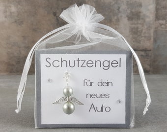 Schutzengel Schlüsselanhänger für dein neues Auto zum Führerschein Prüfung  Geschenk Glücksbringer Glückwunschkarte -  Österreich