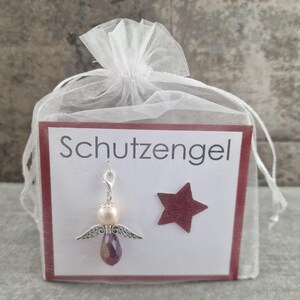 Schutzengel Schlüsselanhänger -besonderes Geschenk Glücksbringer - kleine Aufmerksamkeit Weihnachten Wichtelgeschenk Adventskalenderfüllung