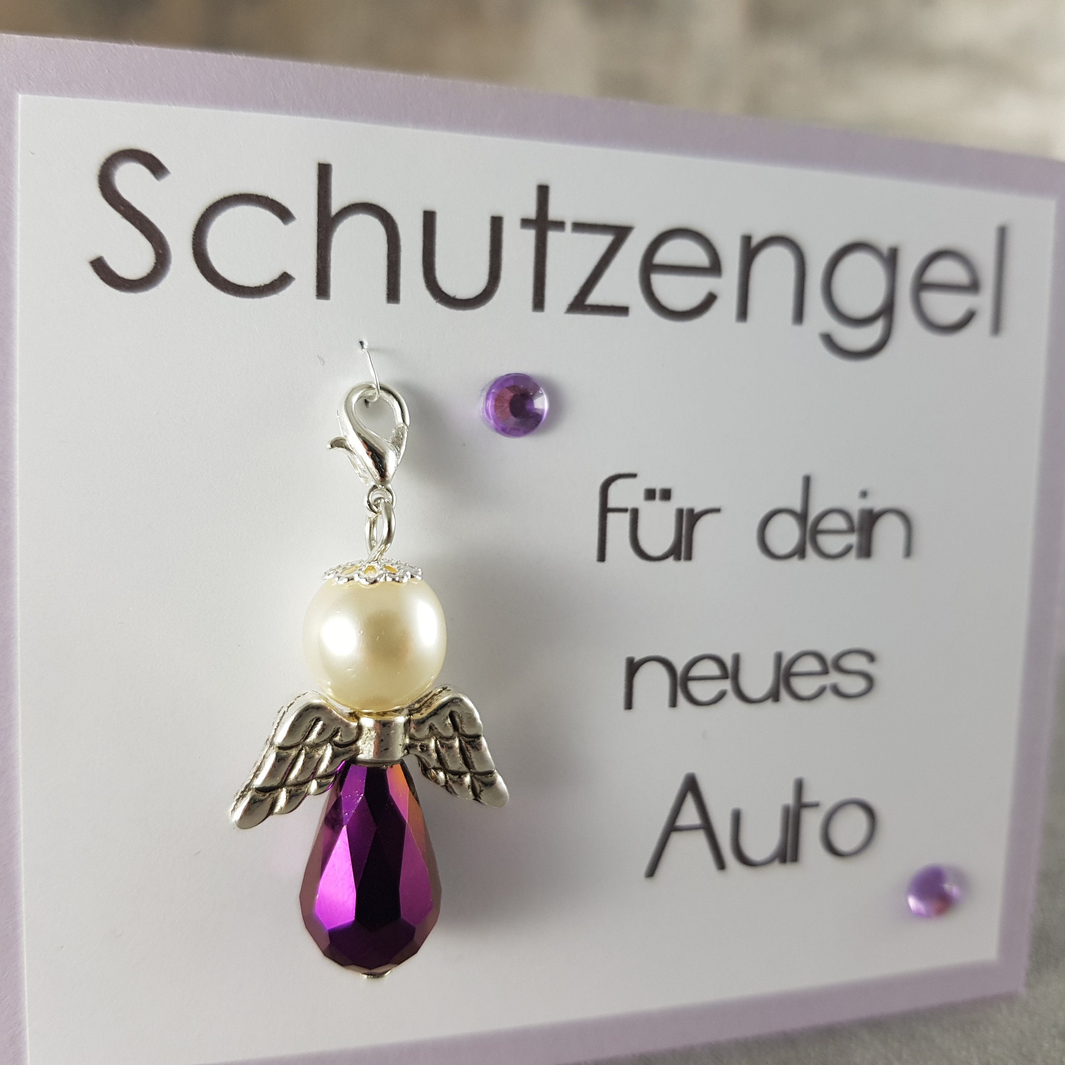 Schutzengel Schlüsselanhänger für dein neues Auto zum Etsy