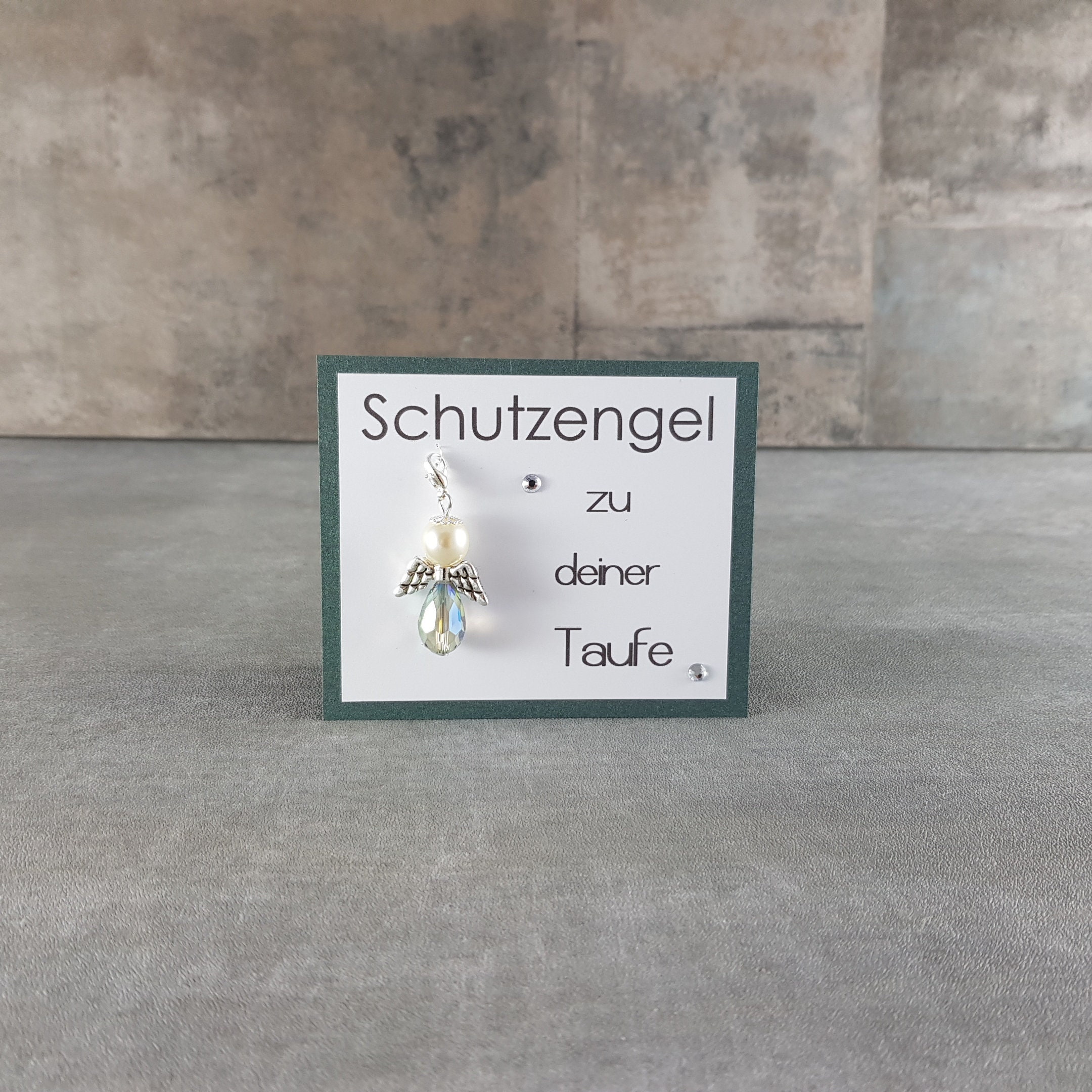 Schlüsselanhänger DogTag Engel-Schutzengel-Begleiter-Taufgeschenk