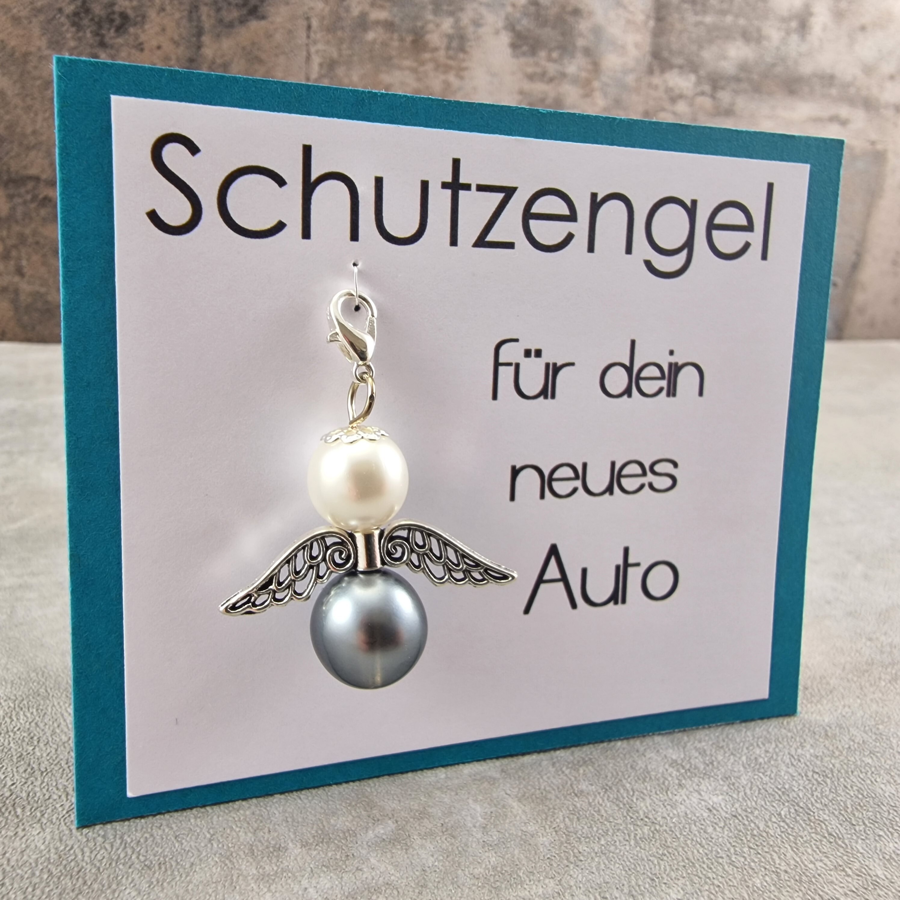  myDreamwork Glücksbringer Auto – Geldgeschenk Führerschein  Bestanden Geschenk – Schutzengel Auto, Engel Geschenke – Geschenk zum neuen  Auto Inkl. Rahmen