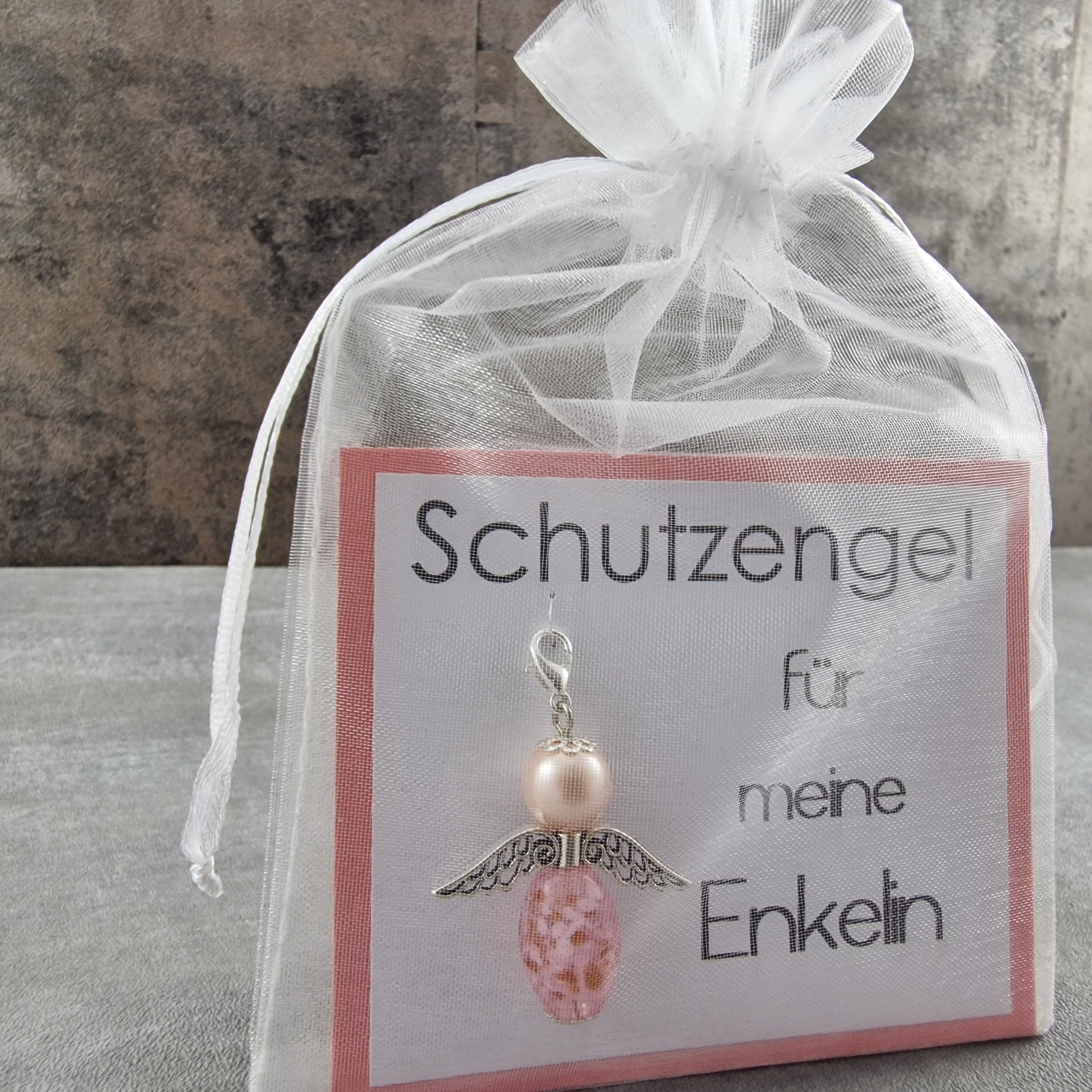 Guardian Angel Keychain Christmas Birthday Gifts For Daughter Mother