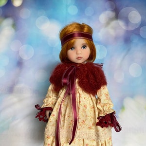 ROSE of PROVENCE: a doll outfit for Little Darling and Paola Reina dolls (or similar sizes)