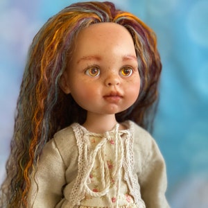 OOAK Paola Reina doll - one-of-a-kind repainted and rerooted doll