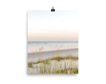 Kiawah print, Beach photo, sunrise print, Kiawah Island, Charleston print, home decor, gallery wall art, sunset, wall decor, home decor