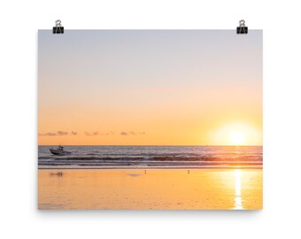 LA Print, Beach prints, Los Angeles Poster, California Print, Los Angeles Prints, California posters, Sunset print, Gallery Wall art