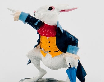 White Rabbit Pewter Miniature