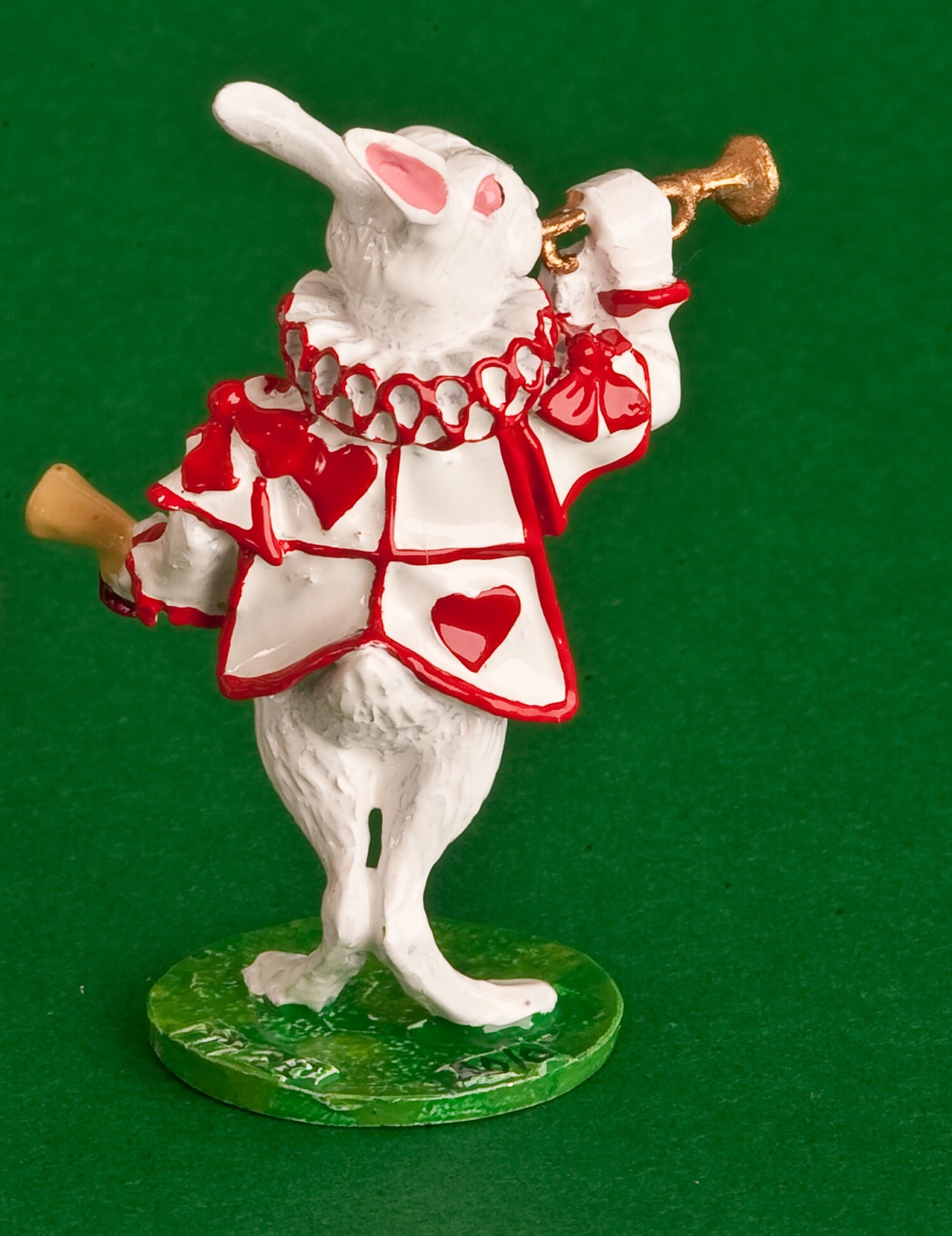 Rabbit Herald Pewter Miniature | Etsy