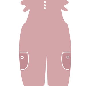 Baby Romper Cookie Cutter – Ruffle Girl Overalls Cutter for Baby Showers, Birthdays, and Custom Sugar Cookies