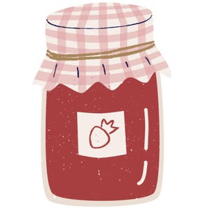 Strawberry Jam Jar Cookie Cutter – Farmhouse Kitchen Cookie Cutter for Summer, Farmers Markets, and Fruit-Themed Sets
