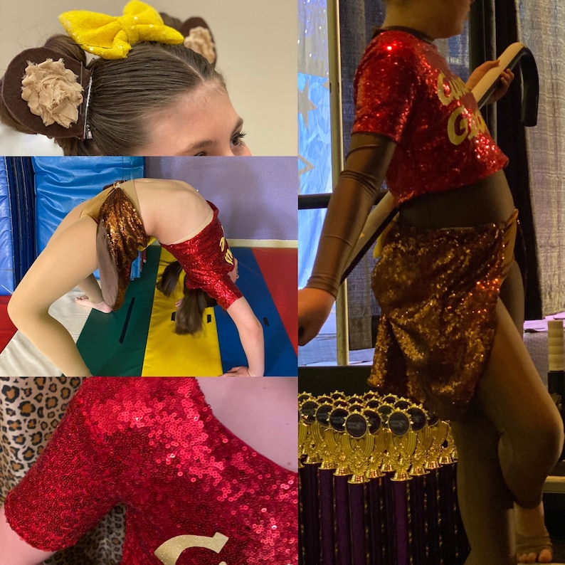 CURIOUS GEORGE COSTUME Adult or Youth Dance Halloween