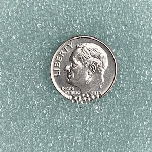 Glass Beads for Weighted Blankets & Crafts (15LBS):  2X the Density of Plastic Pellets - 1/2 the Bulk *Made in the USA*