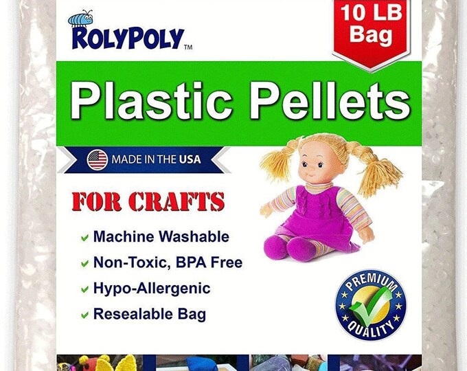 Poly Plastic Pellets 10 LBS for Weighted Blankets Weighted Etsy