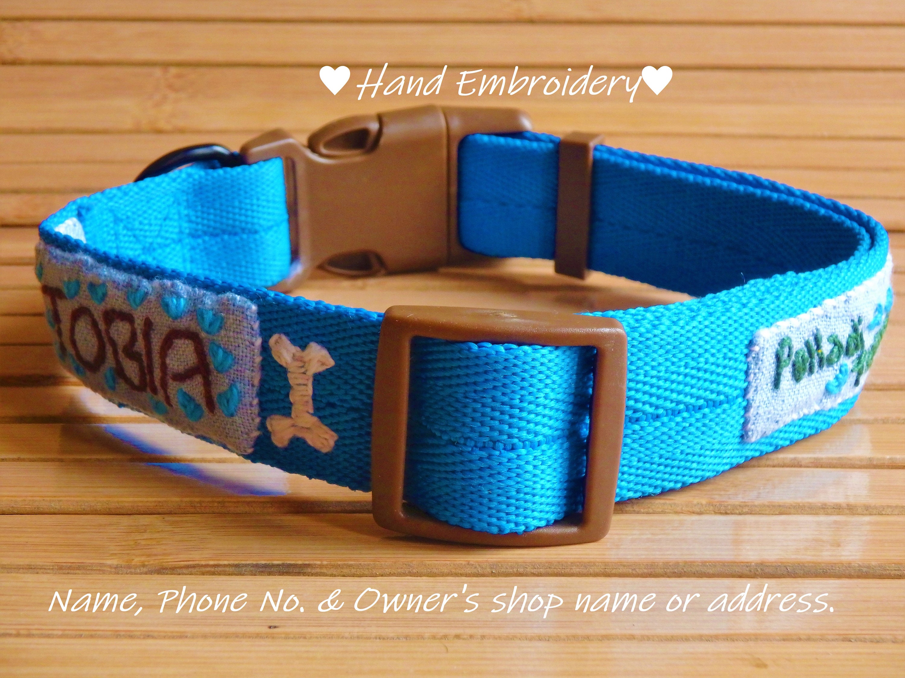 dog name belt