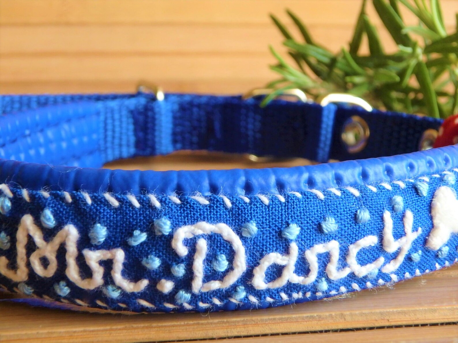 Dog Name Collar Dog Name Tag Collar Dog ID Collar Etsy