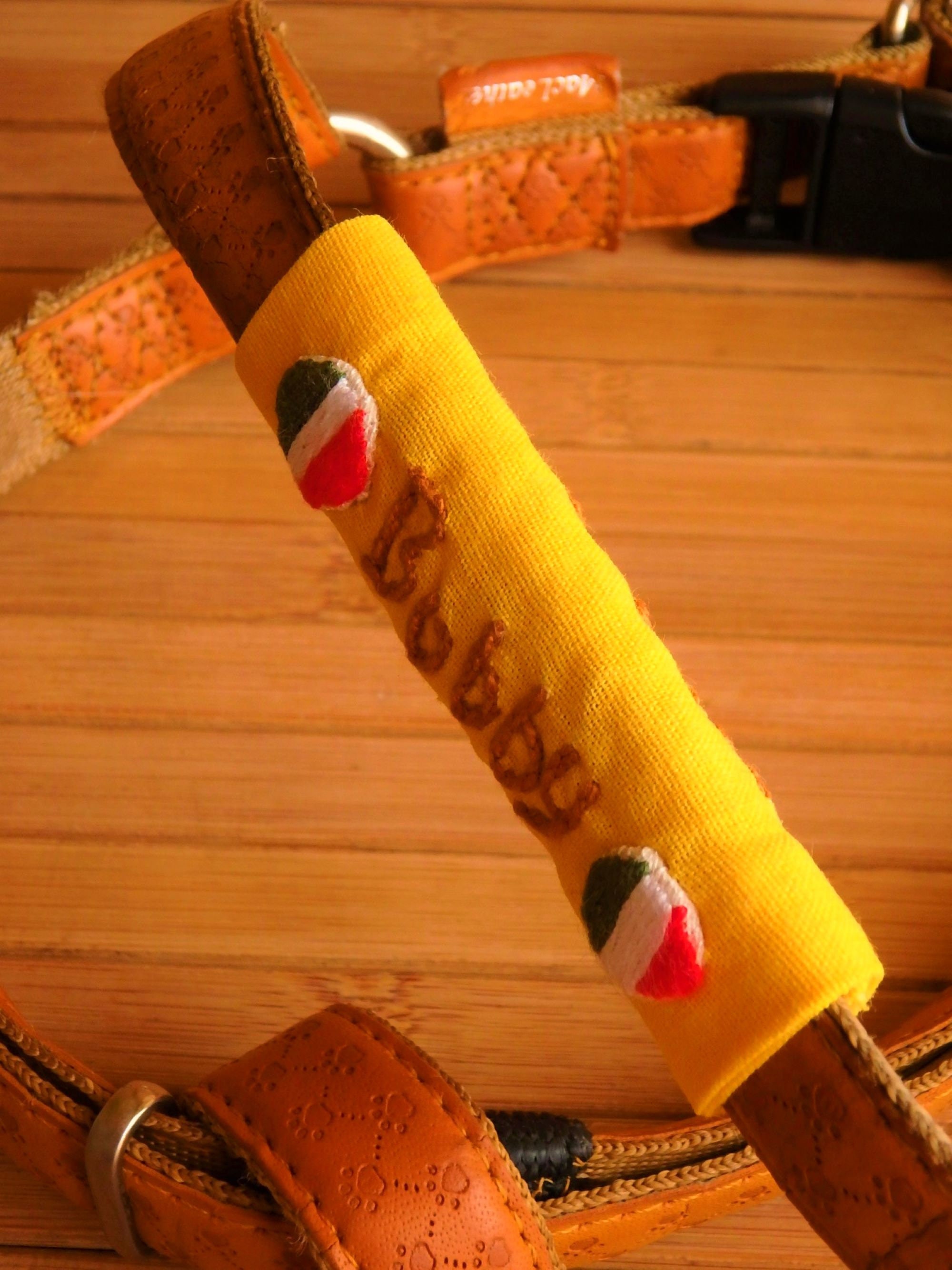 Velcro Dog Name Tag for Harness, Velcro Dog ID Tag, Custom ID for