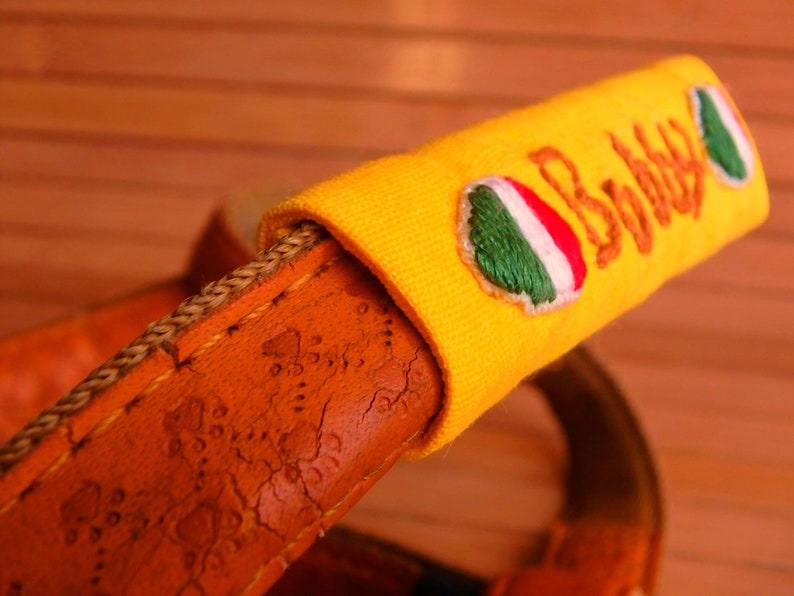 Velcro Dog Name Tag for Harness Velcro Dog ID Tag Custom ID Etsy