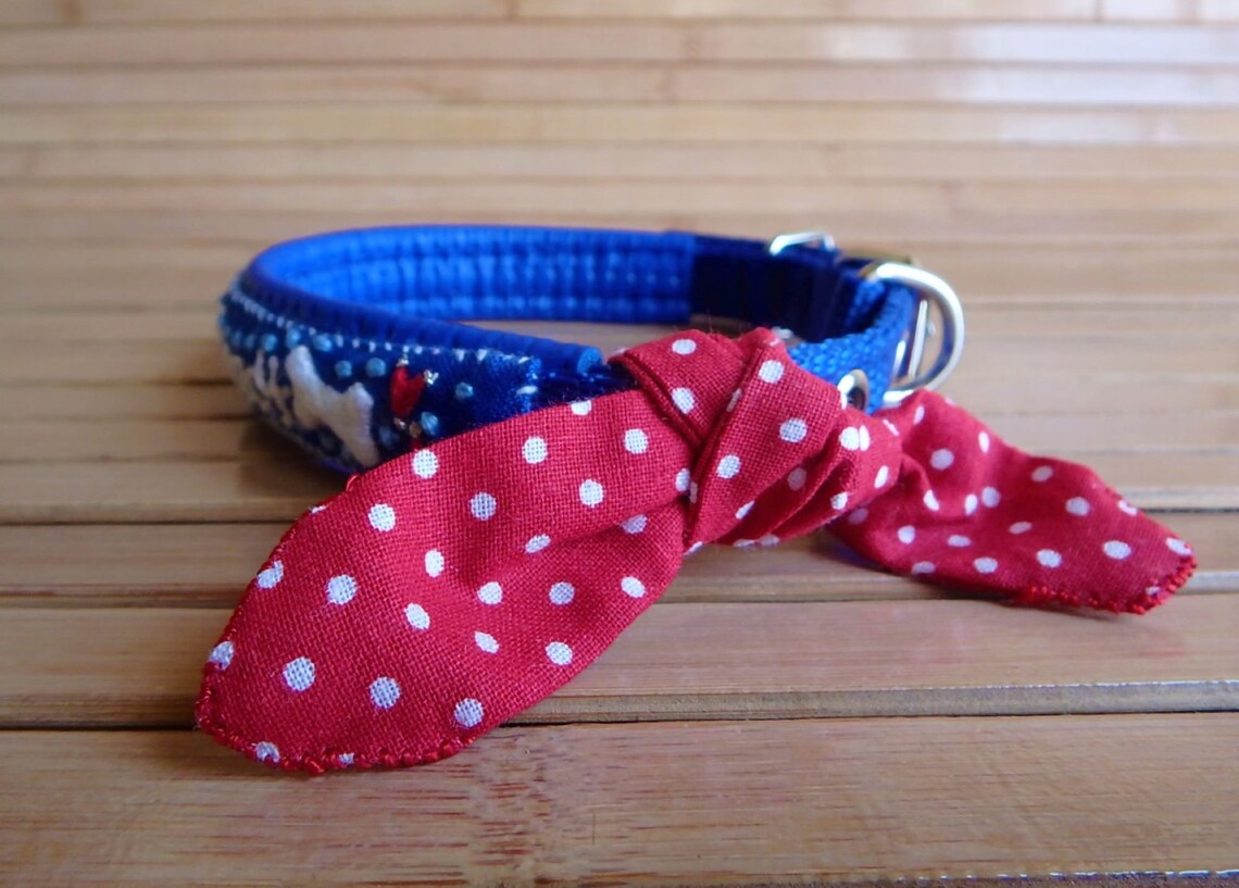 Dog Name Collar Dog Name Tag Collar Dog ID Collar Etsy