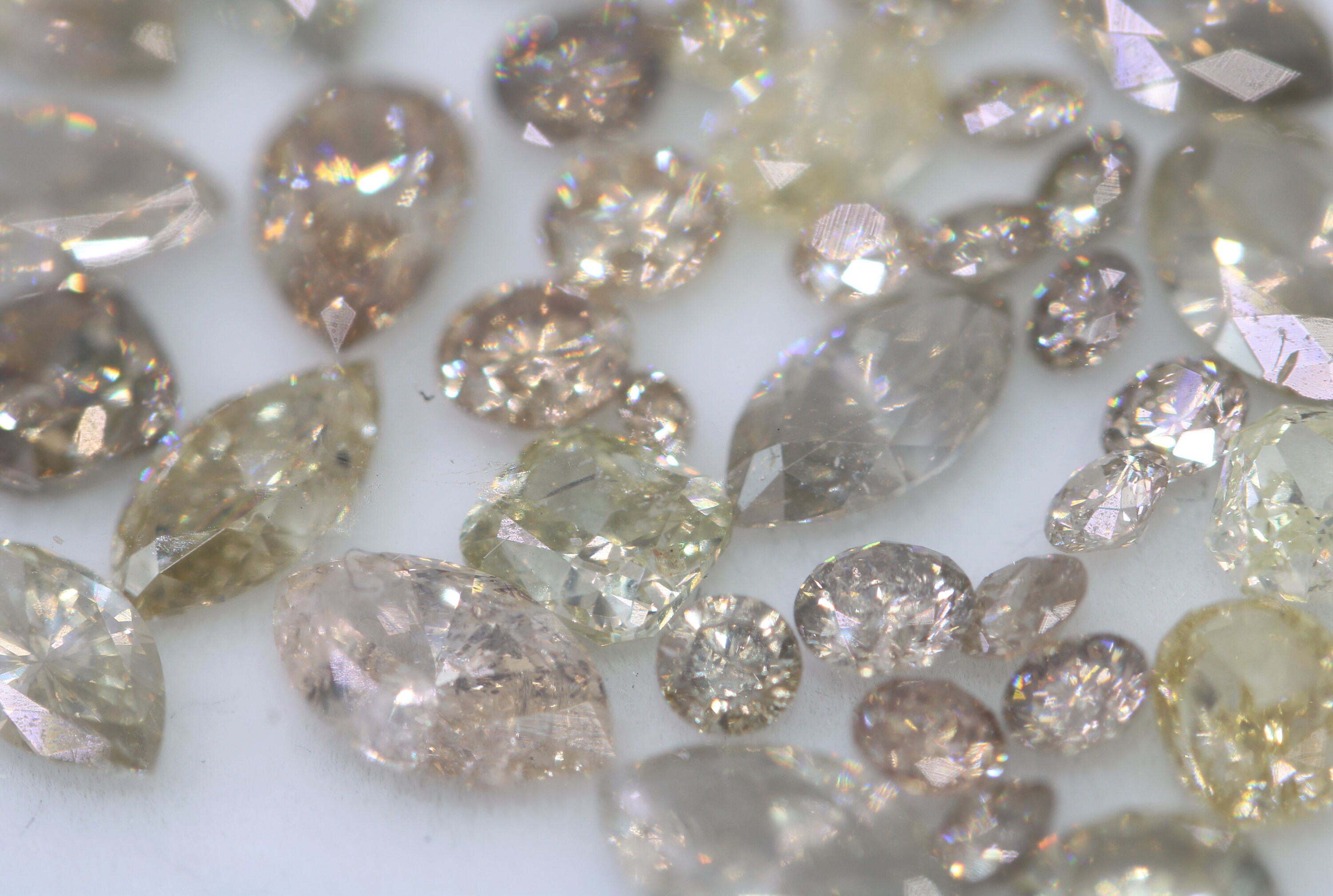 Salt and Pepper Grey Diamond 7 mm by 4 mm Grey Rustic Etsy