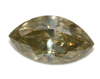 Marquise Natural Diamond Stone Chocolate